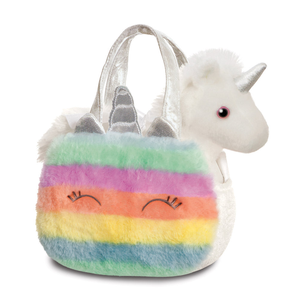 Buy BRUBAKER Rainbow Plush Unicorn in Handbag - 8 Inches - Soft Toy in Bag  - Cuddly Toy - Stuffed Animal - Pink Online at Low Prices in India -  Amazon.in